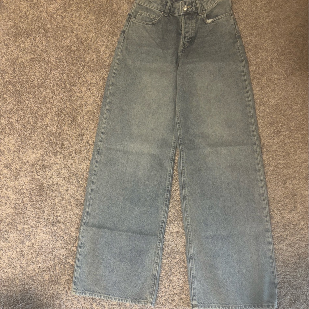 H & M wide leg jeans